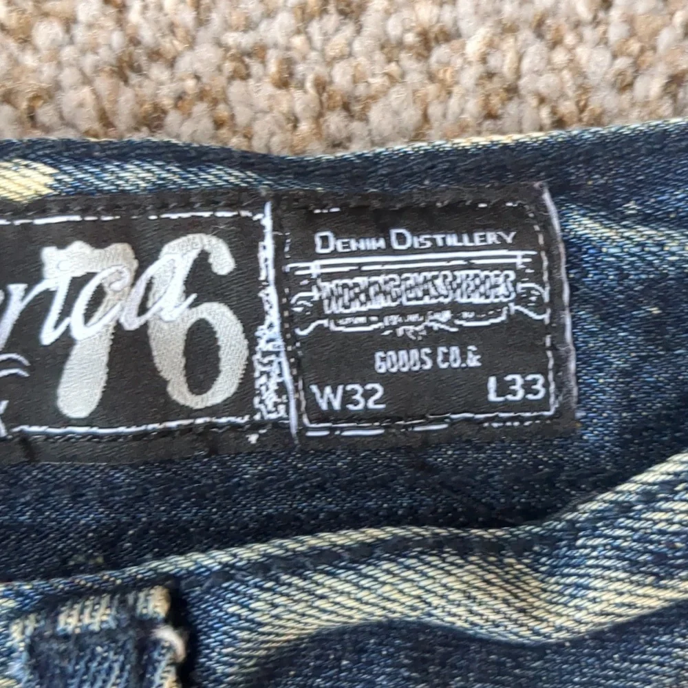 The Heritage by America men's blue denim size 32X33 pants - Picture 7 of 15